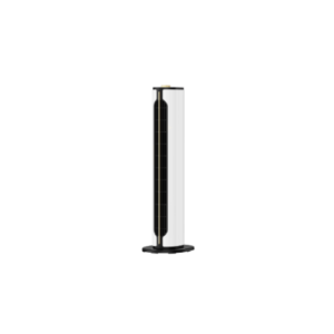 Termoventilador Vertical Ceramico Ptc 1500w Canada Blanco/negro 2portencias 3funciones Termost.seg.antivuelco 61,5x18x18cm
