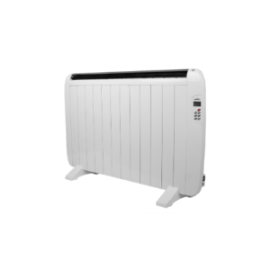 Emisor Termico Gaban 1800w X En Aluminio Blanco Remoto Lcd,temporizador Mural/portat.58,5x100x5,5cm