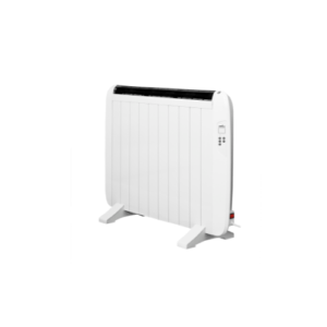 Emisor Termico Gaban 1500w X En Aluminio Blanco Remoto Lcd,temporizador Mural/portat.58,5x86x5,5 Cm
