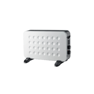 Convector Hogar 2000w Blanco/negro 2potencias Termost.regulable Protecc.contracalentamiento,Turbo 38x61x22cm