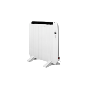 Emisor Termico Gaban 1200w X En Aluminio Blanco Remoto Lcd,temporizador Mural/portat.58,5x72x5,5 Cm