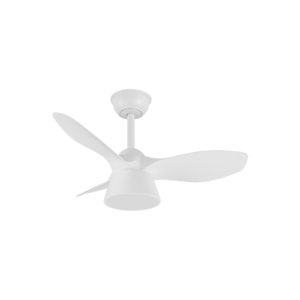 Ventilador Dc Cubico 36w 2680lm Blanco 3 Aspas 82d 3000k,4500k,6000k,remoto+tempor+memoria