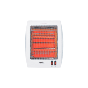 Estufa Elect.de Cuarzo Igneo 800w Blanco 2pot Anti Vuelco,2elem,asa 35x29,5x14 Cm