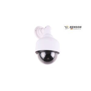 CAMARA DOMO DE EXTERIOR FICTICIA CON LED INTERMITENTE INCORPORADA BENSON